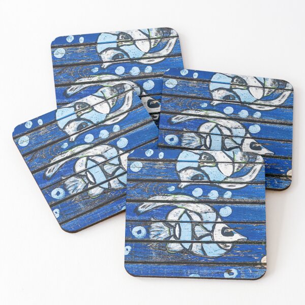 Item preview, Wooden fish - Old Distressed Picnic Table designed and sold by Stus RoadTrips.