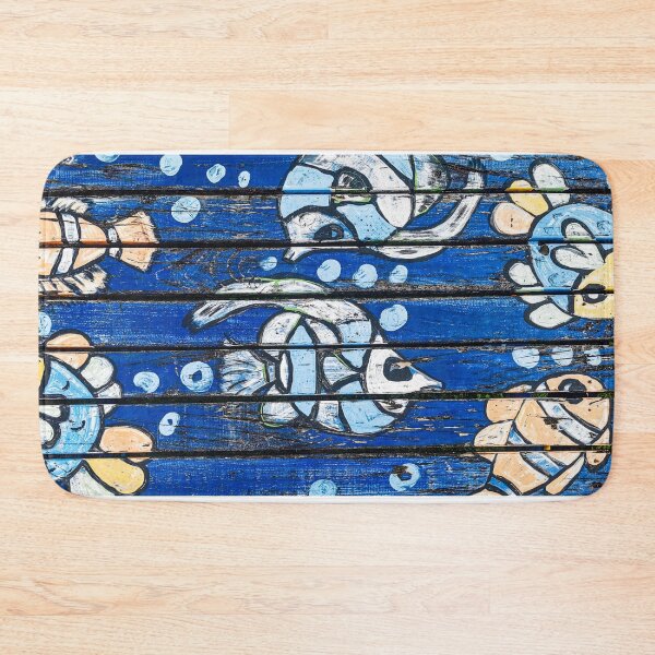 Item preview, Wooden fish - Old Distressed Picnic Table designed and sold by Stus RoadTrips.