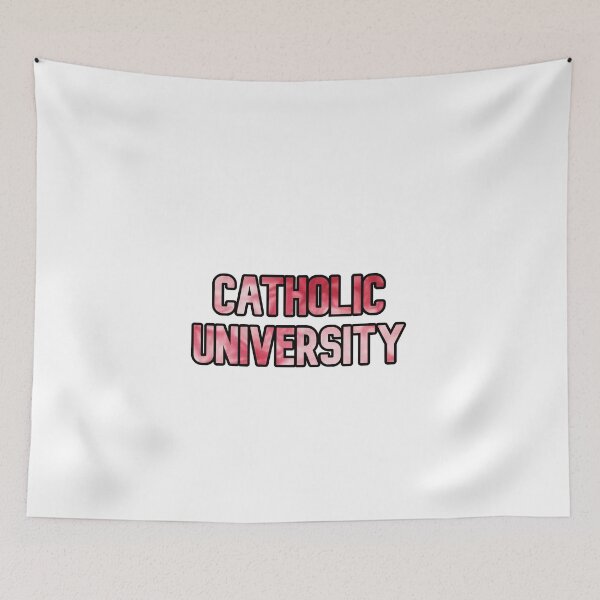 Item preview, Red Trippy Catholic University of America Design designed and sold by kerryperegrine.