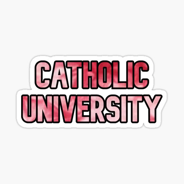 Item preview, Red Trippy Catholic University of America Design designed and sold by kerryperegrine.