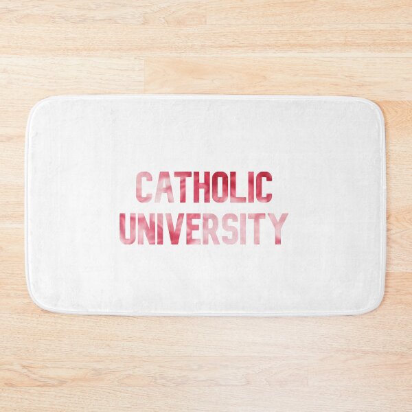 Item preview, Red w/ White Outline Trippy Catholic University of America Design designed and sold by kerryperegrine.
