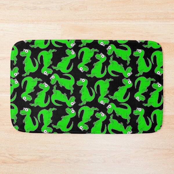 Item preview, Cute T-Rex multi directional print - on black designed and sold by Adrienne Body.