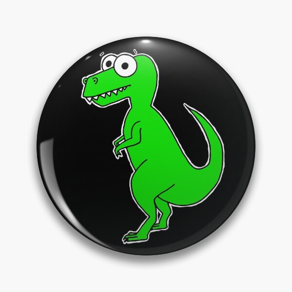 Item preview, Cute T-Rex multi directional print - on black designed and sold by Adrienne Body.