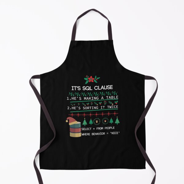 Item preview, SQL Clause Christmas, beautiful gift for developer, programmer designed and sold by yusufdehbi.
