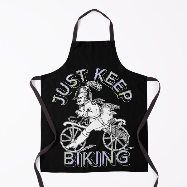Item preview, Just Keep Biking designed and sold by StephenMollie.