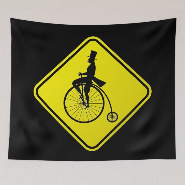 Item preview, Penny Farthing Crossing Ahead designed and sold by Legit Hooligan.