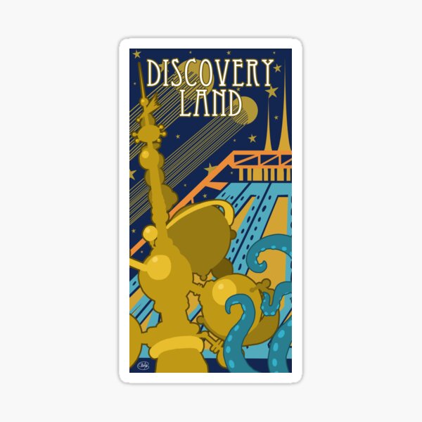 Discoveryland Sticker