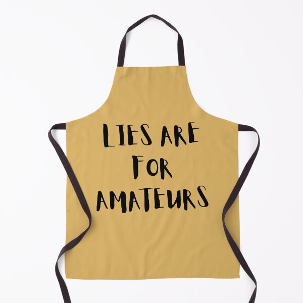 Item preview, Lies Are For Amateurs Hoodie designed and sold by Swooncake Press.