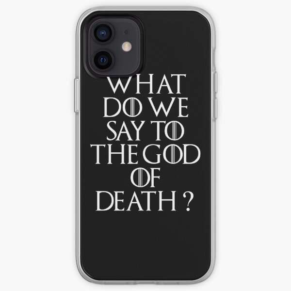 Que disons-nous au Dieu de la mort? Coque souple iPhone