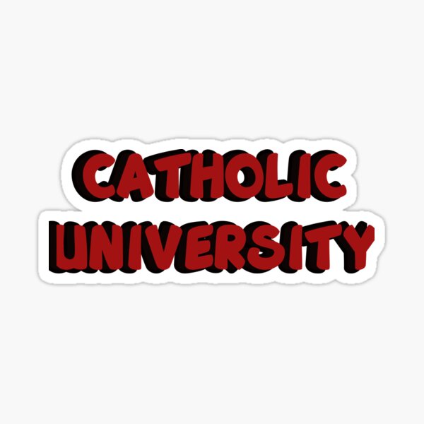 Item preview, Old School Catholic University Design designed and sold by kerryperegrine.