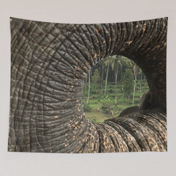Item preview, Elephant Trunk With Forest View designed and sold by YOYOCollection.