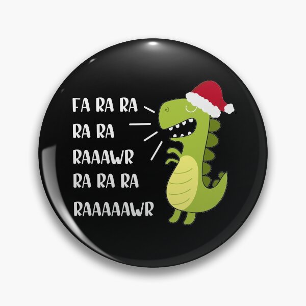 Item preview, Funny Dinosaur T-Rex Christmas Singing designed and sold by HLHStudio.