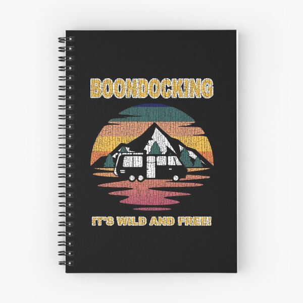 Item preview, Boondocking It's Wild and Free Distressed Grunge designed and sold by Spaceshipsells.