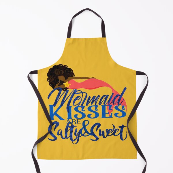 Item preview, Mermaid Kisses Are Salty and Sweet - Dark Skin designed and sold by Sheila Pressley.