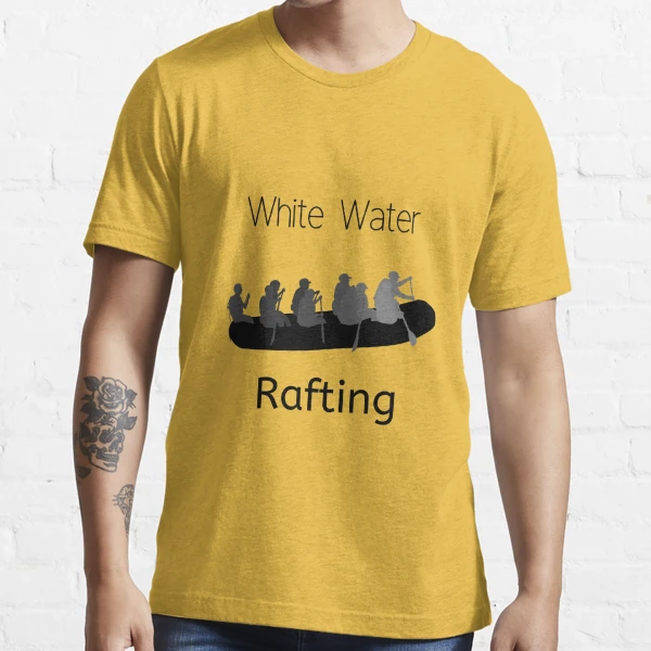 white water rafting clothing design Essential T-Shirt for Sale by colorizo