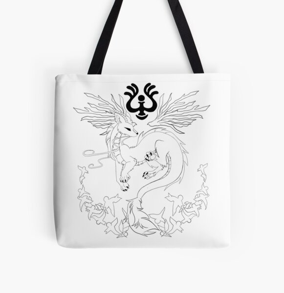 Spirited Away - Dragons Away All Over Print Tote Bag RB2212 - ®Studio  Ghibli Shop