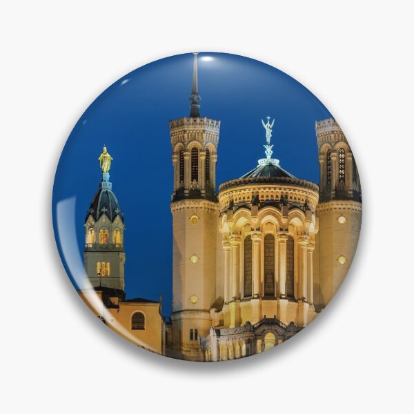 Item preview, Basilica Notre Dame De Fourviere Lyon France designed and sold by PickCreation.