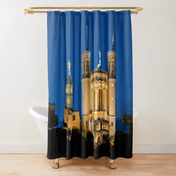 Basilica Notre Dame De Fourviere Lyon France Shower Curtain