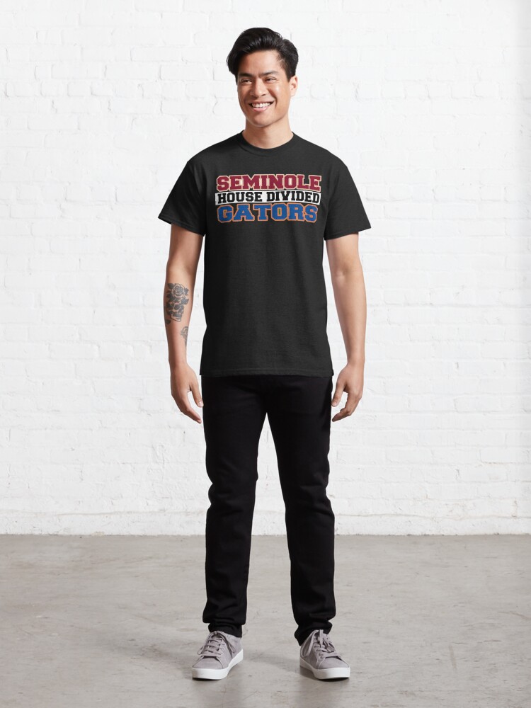 Alternate view of Seminole House Divided Gators Classic T-Shirt
