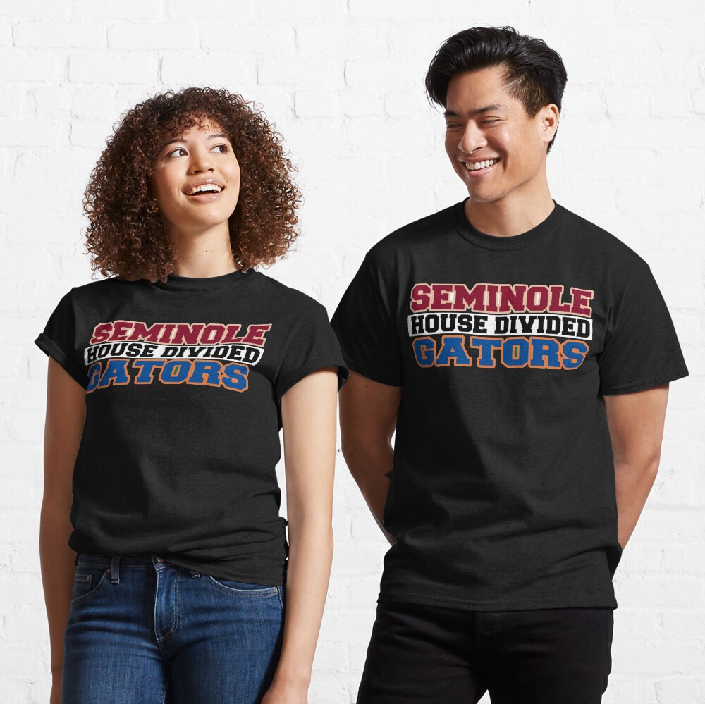 Seminole House Divided Gators Classic T-Shirt