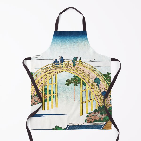 Item preview, The Arched Bridge at Kameido Tenjin Shrine by Katsushika Hokusai designed and sold by Takeda-art.