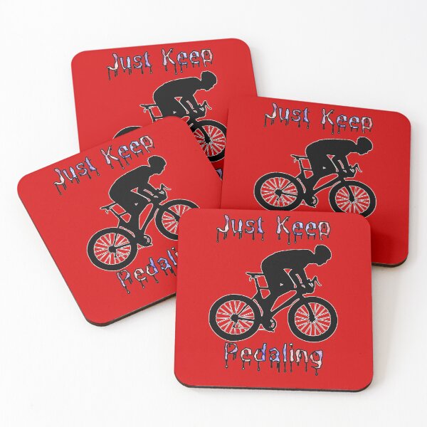 Item preview, Just Keep Pedaling designed and sold by StephenMollie.