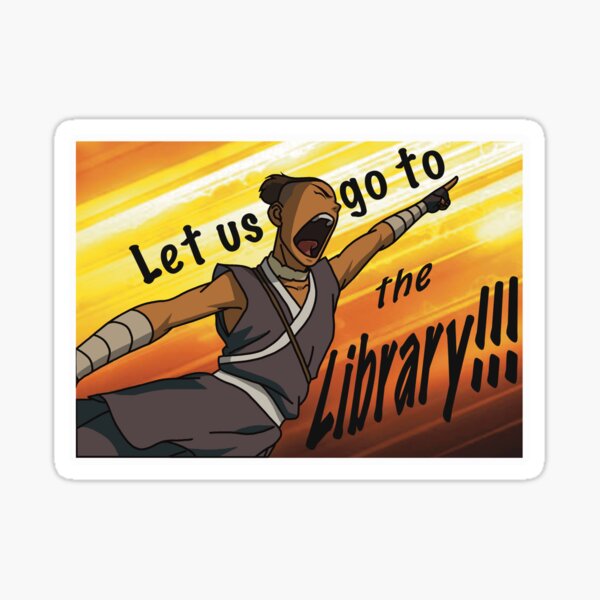Item preview, Sokka going to the LIBRARY! designed and sold by paulmt89.