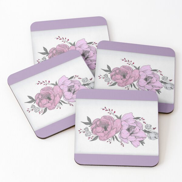 Item preview, Pink Peonies designed and sold by Fruityletters.