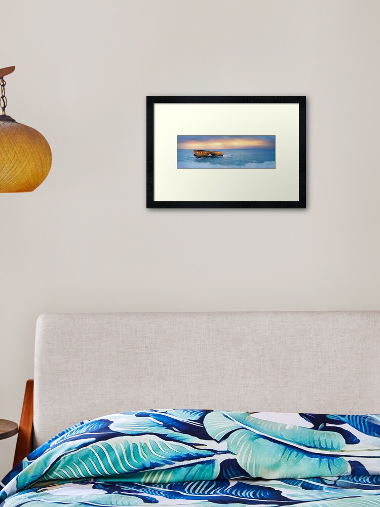 Thumbnail 2 of 7, Framed Art Print, London Arch (Bridge) Great Ocean Road, Victoria, Australia designed and sold by Chockstone.