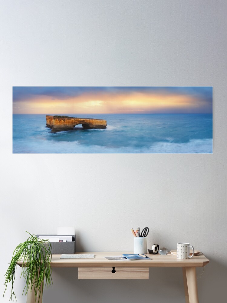 Thumbnail 2 of 3, Poster, London Arch (Bridge) Great Ocean Road, Victoria, Australia designed and sold by Chockstone.