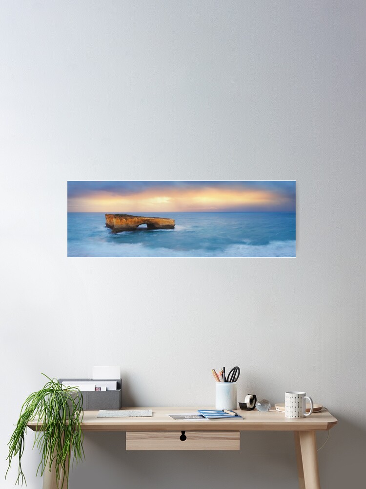 Thumbnail 2 of 3, Poster, London Arch (Bridge) Great Ocean Road, Victoria, Australia designed and sold by Chockstone.