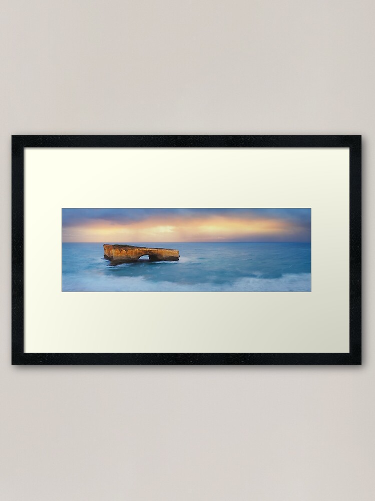 Thumbnail 1 of 7, Framed Art Print, London Arch (Bridge) Great Ocean Road, Victoria, Australia designed and sold by Chockstone.