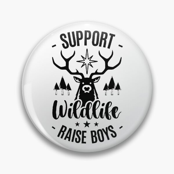 Item preview, Support wildlife raise boys designed and sold by CozyGraphicShop.