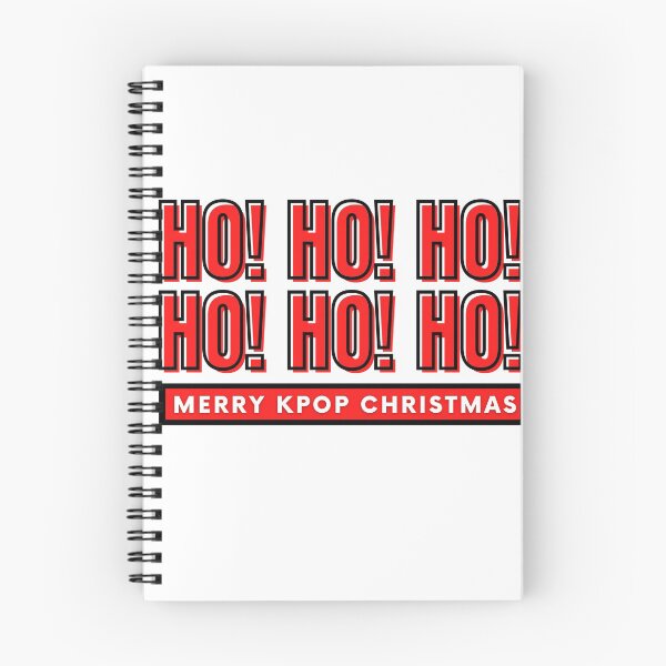 Item preview, Ho! Ho ! Ho! Merry Kpop Christmas - White designed and sold by Kpop Seoul Shop.