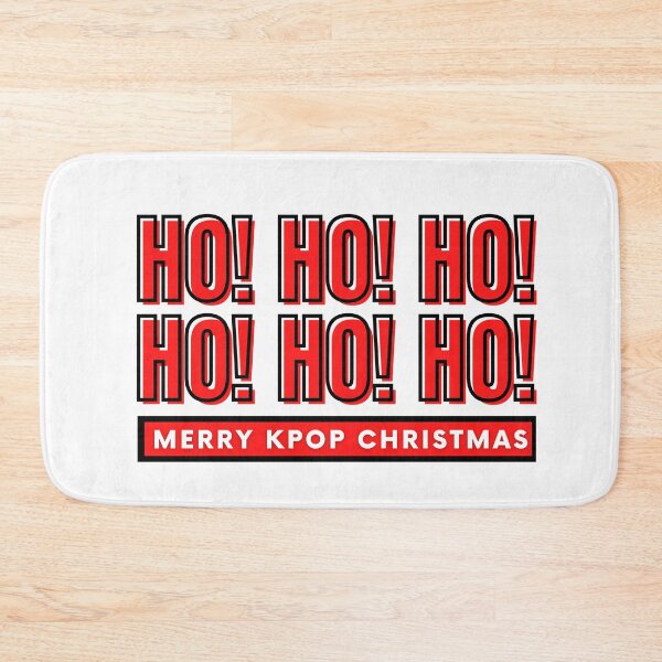 Item preview, Ho! Ho ! Ho! Merry Kpop Christmas - White designed and sold by Kpop Seoul Shop.