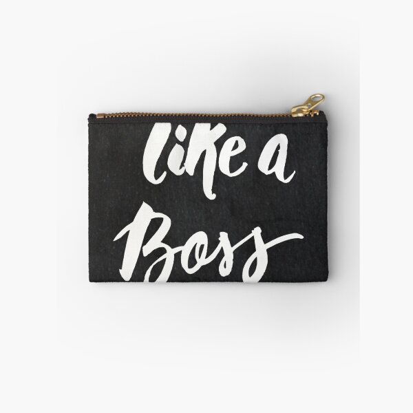 Item preview, Like a Boss Brush Quote designed and sold by Meihsia  Liu.