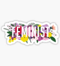 Fem Flowers Sticker