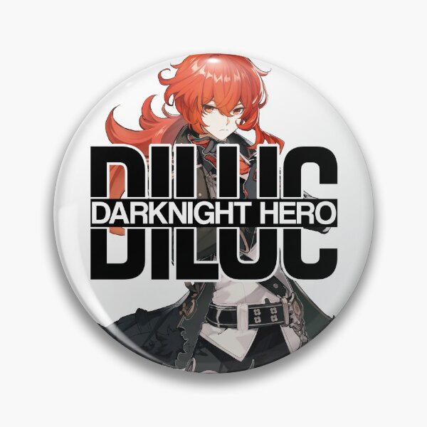 Item preview, DILUC DARKNIGHT HERO Genshin Impact designed and sold by chris28zero.
