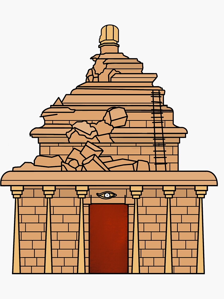 Hindu temples in AutoCAD | Download CAD free (299.54 KB) | Bibliocad