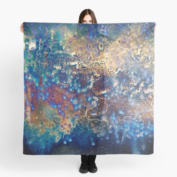 Summer Solar Storm Abstract Be Square Scarf