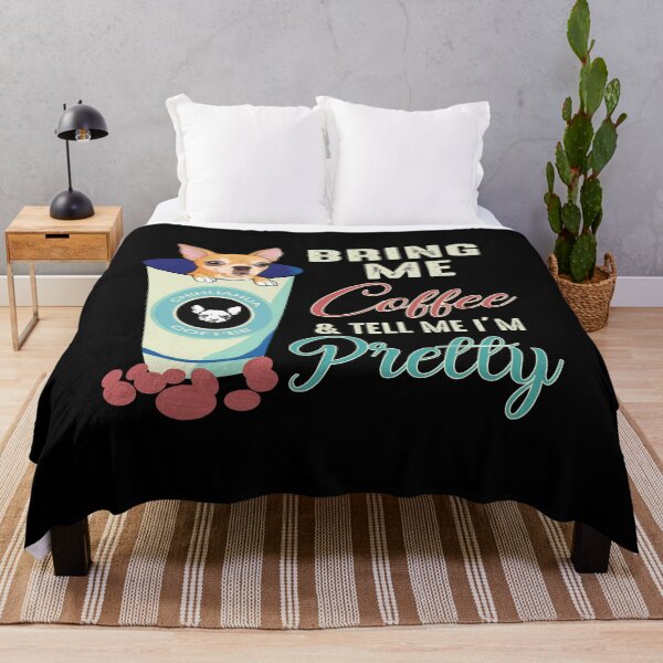 Item preview, Bring Me Coffee and Tell me I am pretty designed and sold by Unique-Tees.