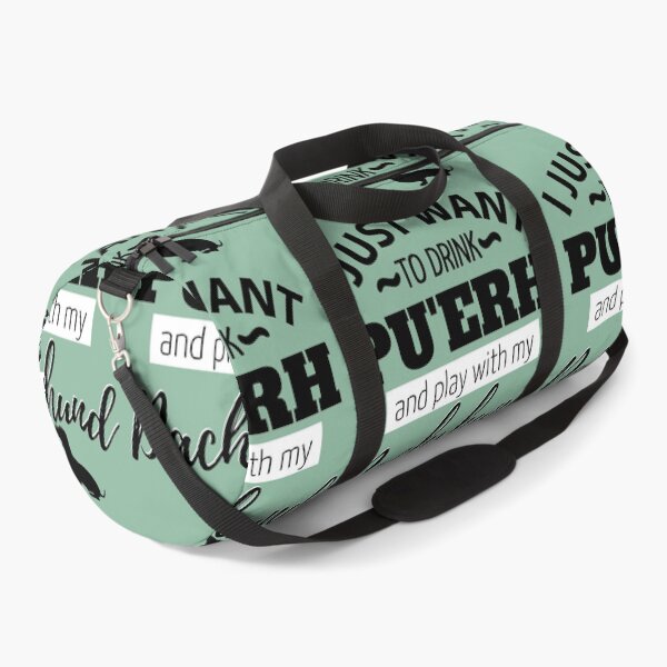 Item preview, I just want to drink Pu'erh and play with my Dachshund designed and sold by TheDachshund.