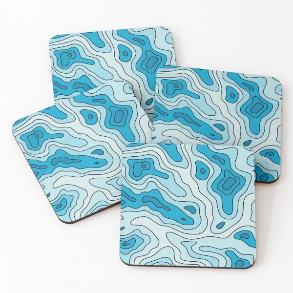 Item preview, Blue Heat Pattern designed and sold by 18smitha.