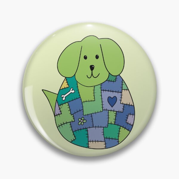 Item preview, Patchwork Pup designed and sold by quirkeebird.
