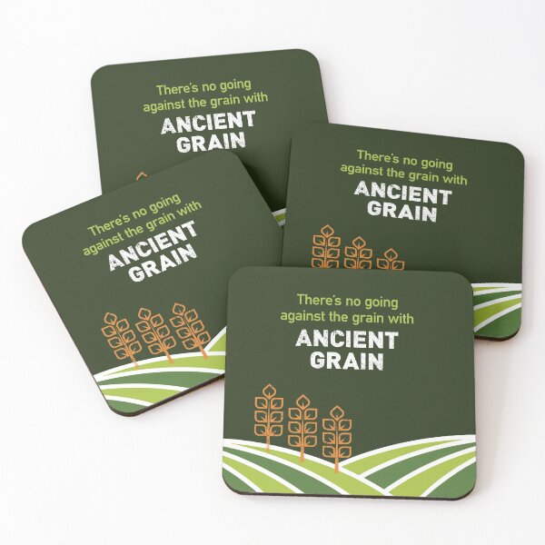 Item preview, There's no going against the grain with ancient grain. designed and sold by Rennie Palmer.