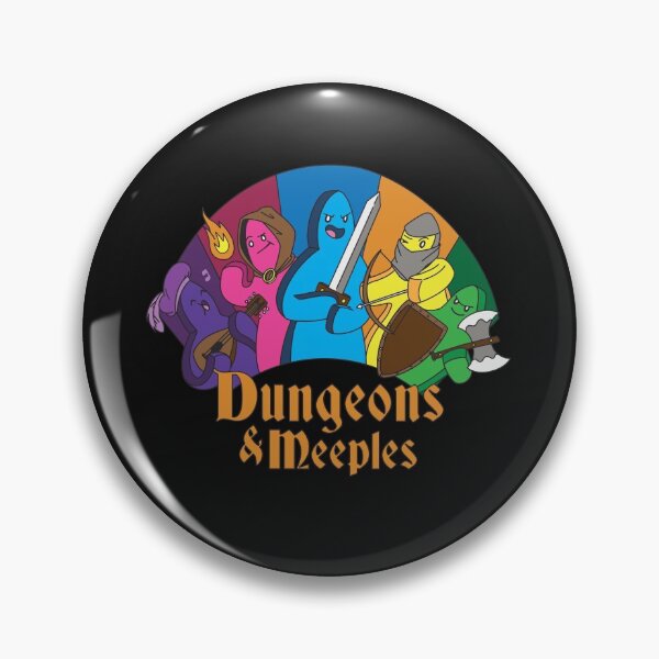 Item preview, Dungeons and Meeples designed and sold by girlsgetgadgets.