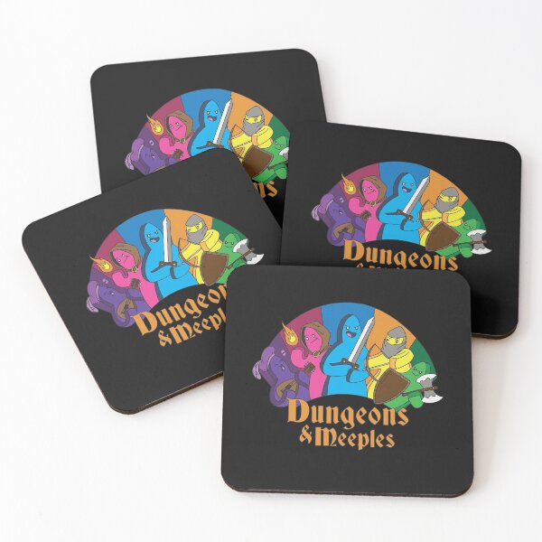 Item preview, Dungeons and Meeples designed and sold by girlsgetgadgets.