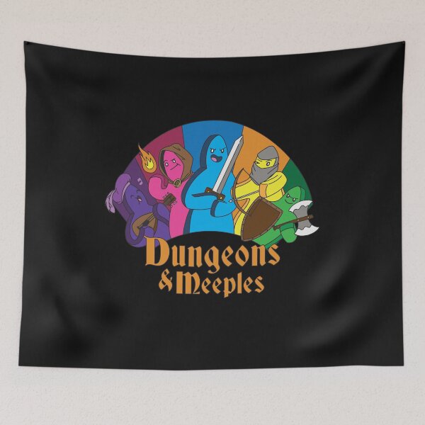 Item preview, Dungeons and Meeples designed and sold by girlsgetgadgets.