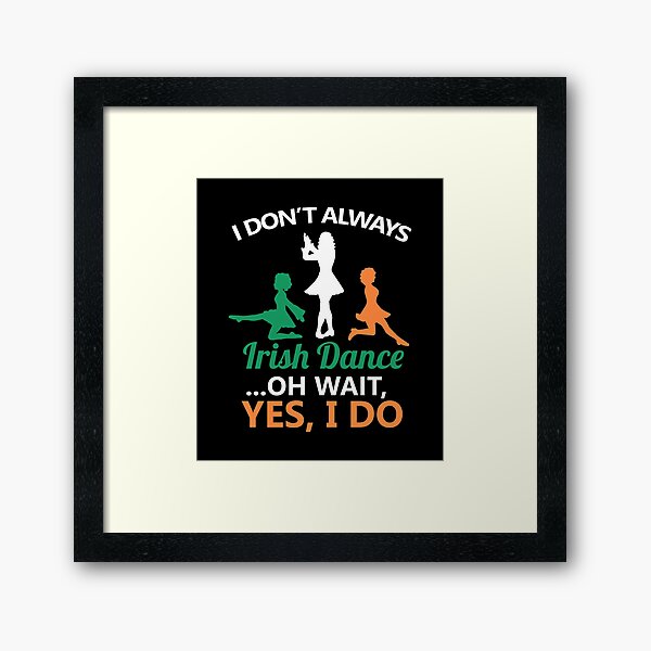 Irish dancer Set of 6 prints ghillies teen girl art Irish dance wall art inspirational dance art girls wall art Irish art prints