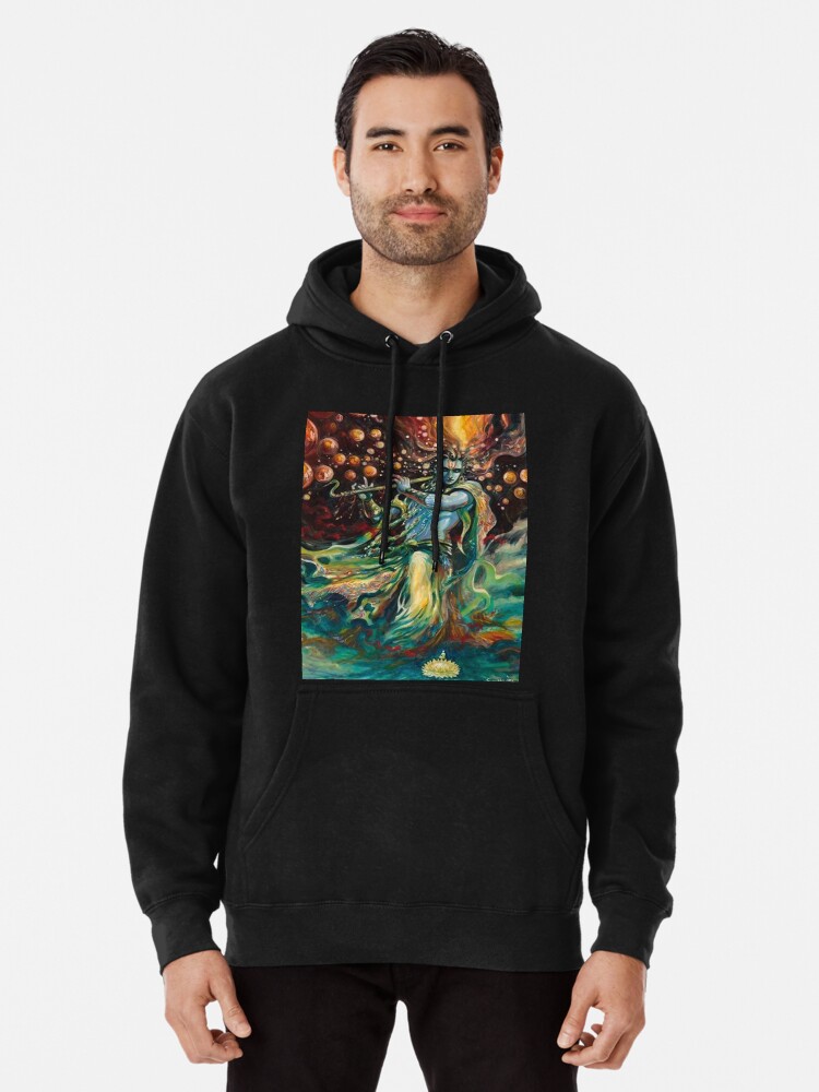 Krishna The Supreme Creator Pullover Hoodie for Sale by GoldenAvatar Redbubble